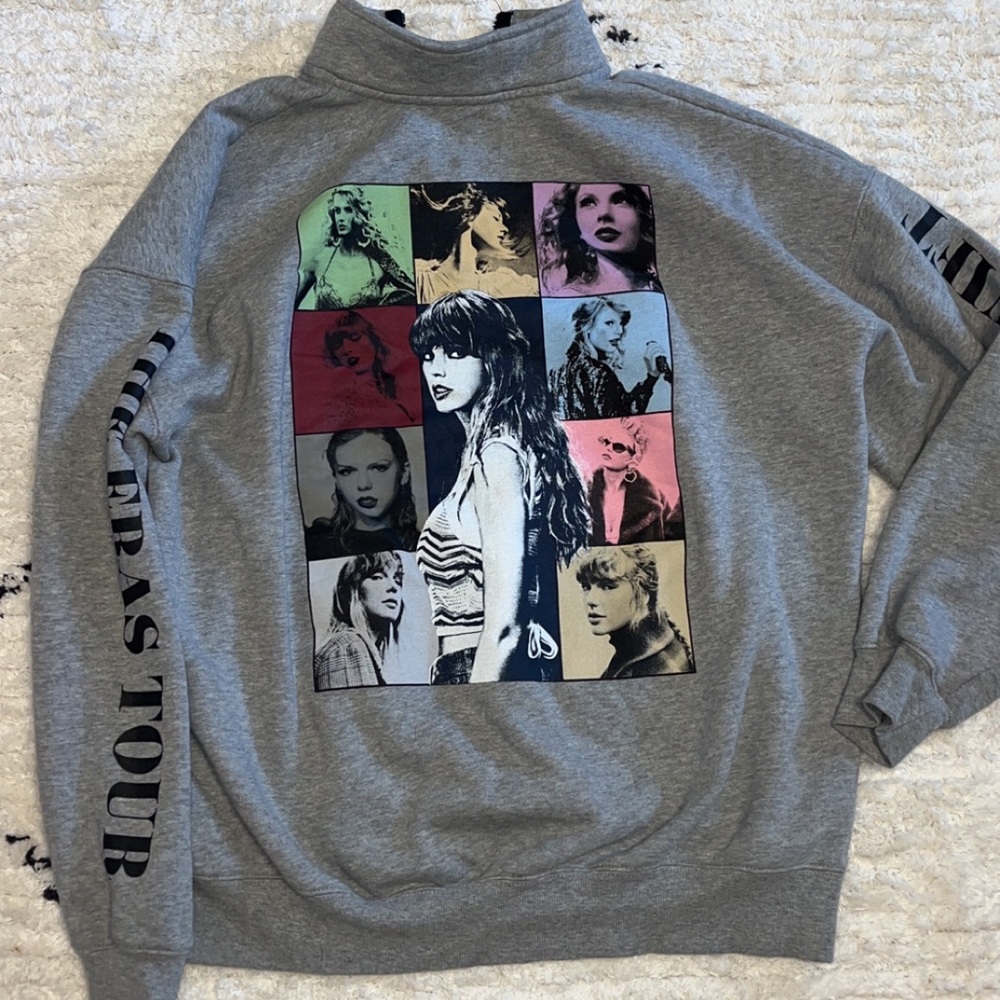 Taylor Swift Eras Tour Half Zip  Bought @ Pittsburgh Concert✨🎶
